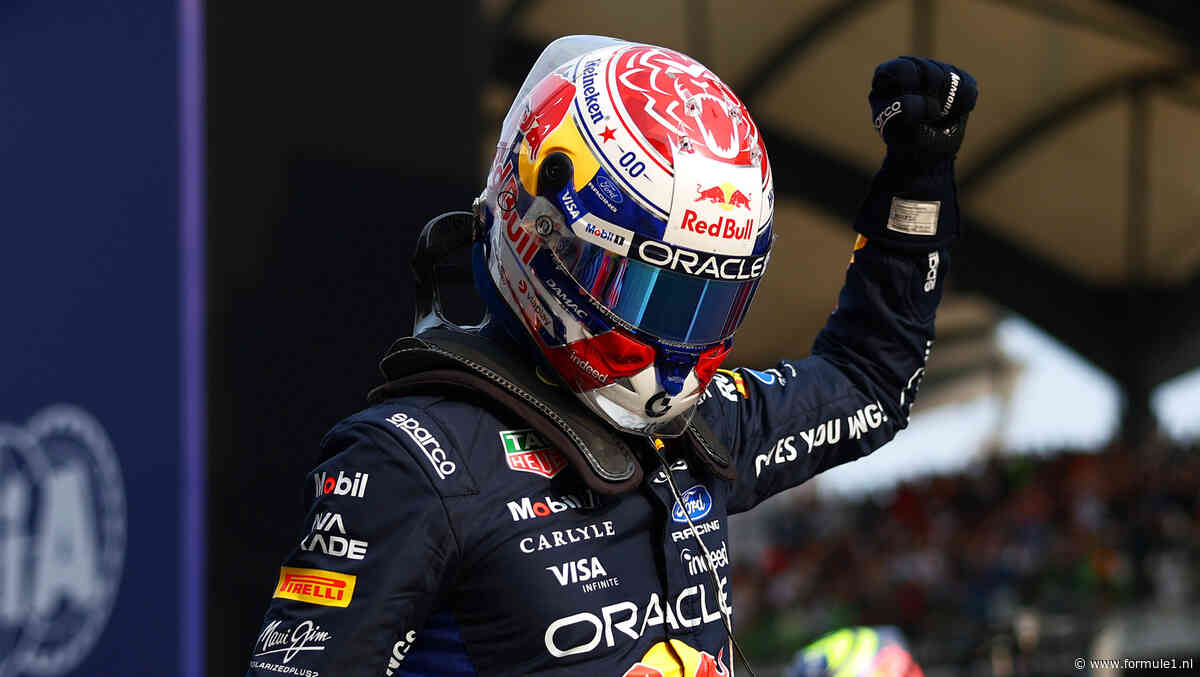 Max Verstappen opgelucht na eerste seizoenszege in Maleisië: ‘Wat een hectische race!’