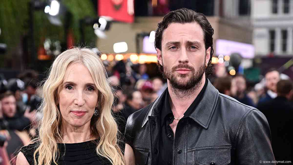 Sam Taylor-Johnson, 59, says she doesn't feel the age gap with husband Aaron, 36, because 'he's been working for 30 years' as she praises actor for keeping her 'grounded'