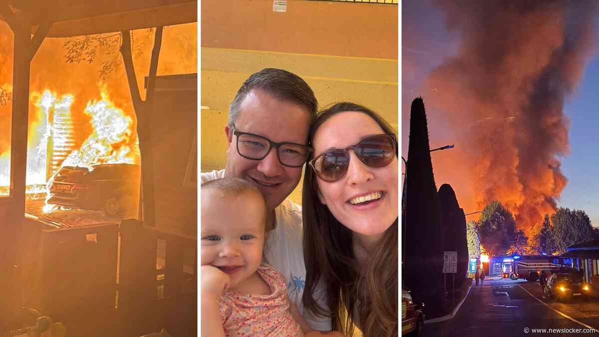 Jennifer (27) en Dominick (45) ontsnapten met hun baby aan vuurzee Gardameer: ’We hebben helemaal niks meer’