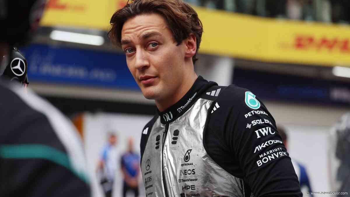 Sippe George Russell loopt weer een podium mis: ’Het verhaal van dit seizoen’