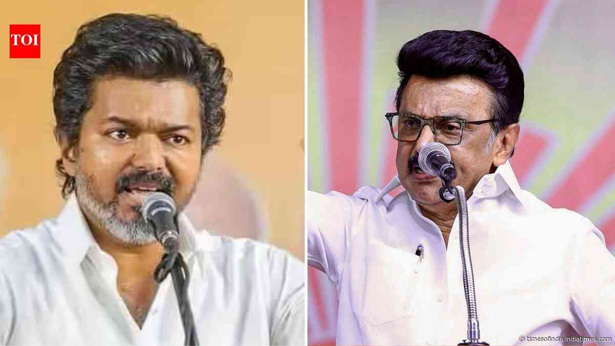'Same cheap rhetoric': CM Vijay slams Stalin, DMK over 'vile' remarks against women