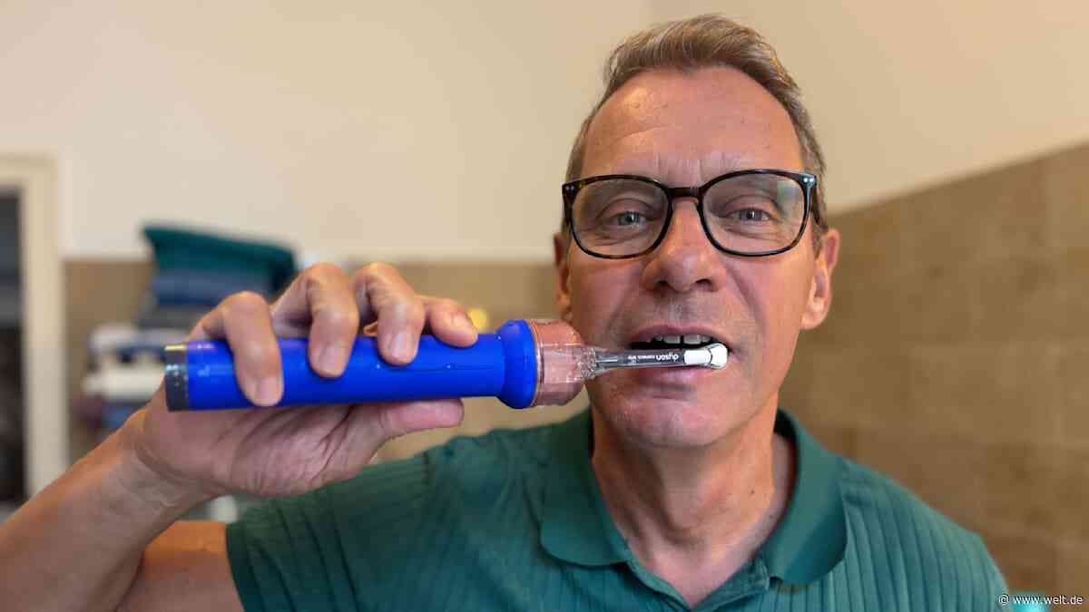 Ich testete die 480-Euro-Zahnbürste mit eingebauter Kamera – so gut ist sie wirklich