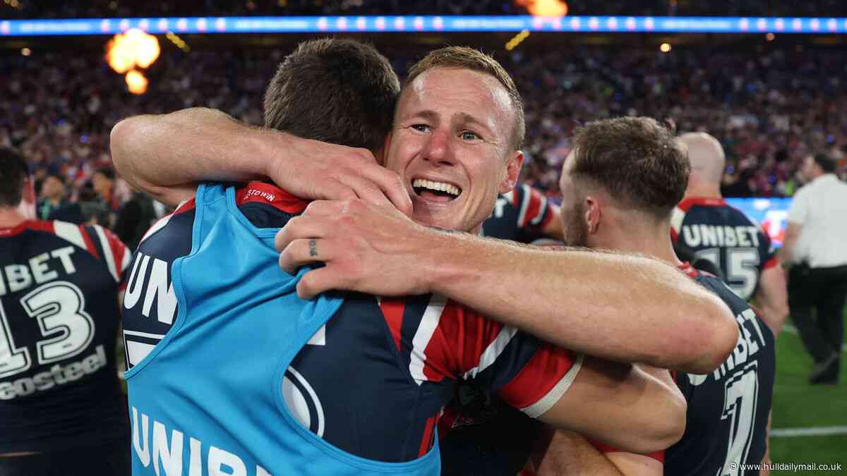 Hull FC-bound Daly Cherry-Evans reacts to NRL Grand Final win and crucial drop-goal
