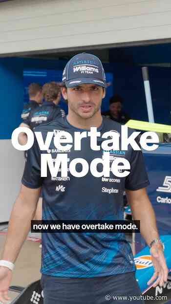 What is active aero and overtake mode 🤔 Carlos takes us through the two elements in Up to Speed ⏩
