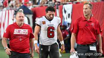 Sources: Mayfield out 3-6 weeks, depending on when QB can grip football