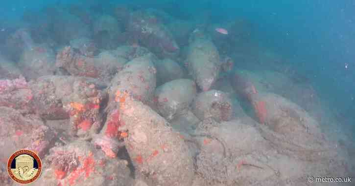 Police on routine dive make incredible 2000-year-old discovery