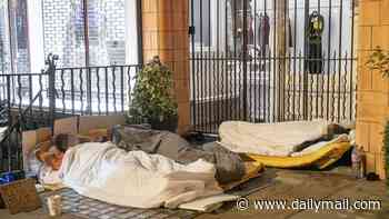 Mayfair's £1,000-a-night five-star Connaught Hotel has some uninvited guests on its doorstep... migrant rough sleepers using the street as an open air toilet