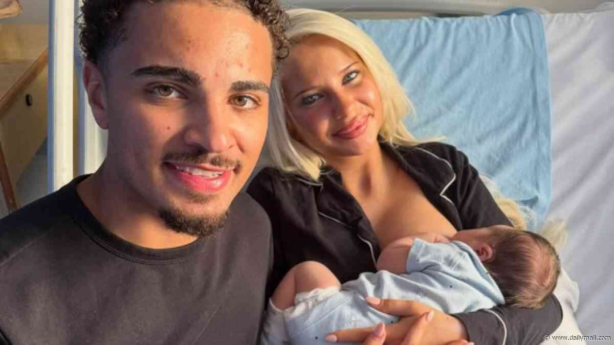 Big Brother stars Elsa Rae and Marcus John announce they have welcomed their first child as couple reveal sweet name