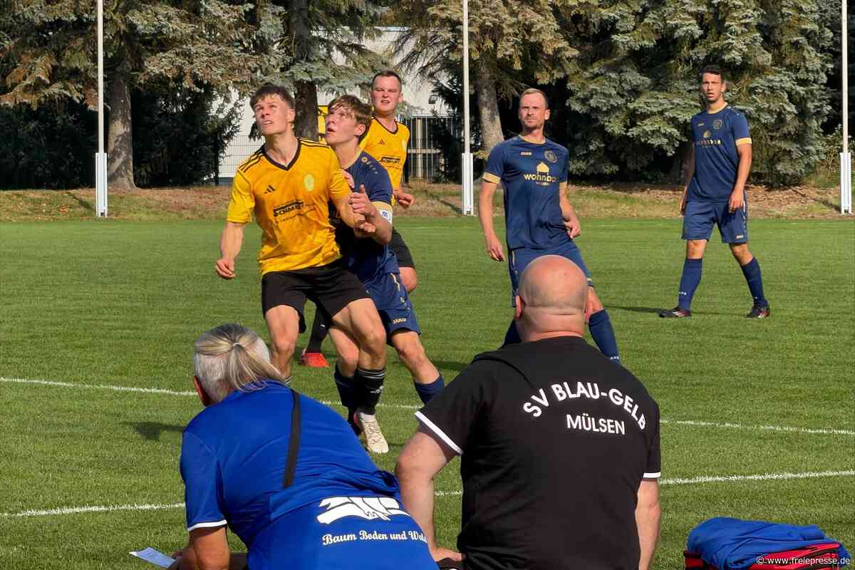 Fußball, Sachsenpokal: Blau-Gelb Mülsen scheidet erhobenen Hauptes in Runde drei aus