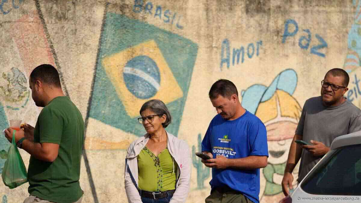 Wahllokale geöffnet: Brasilien wählt Präsidenten