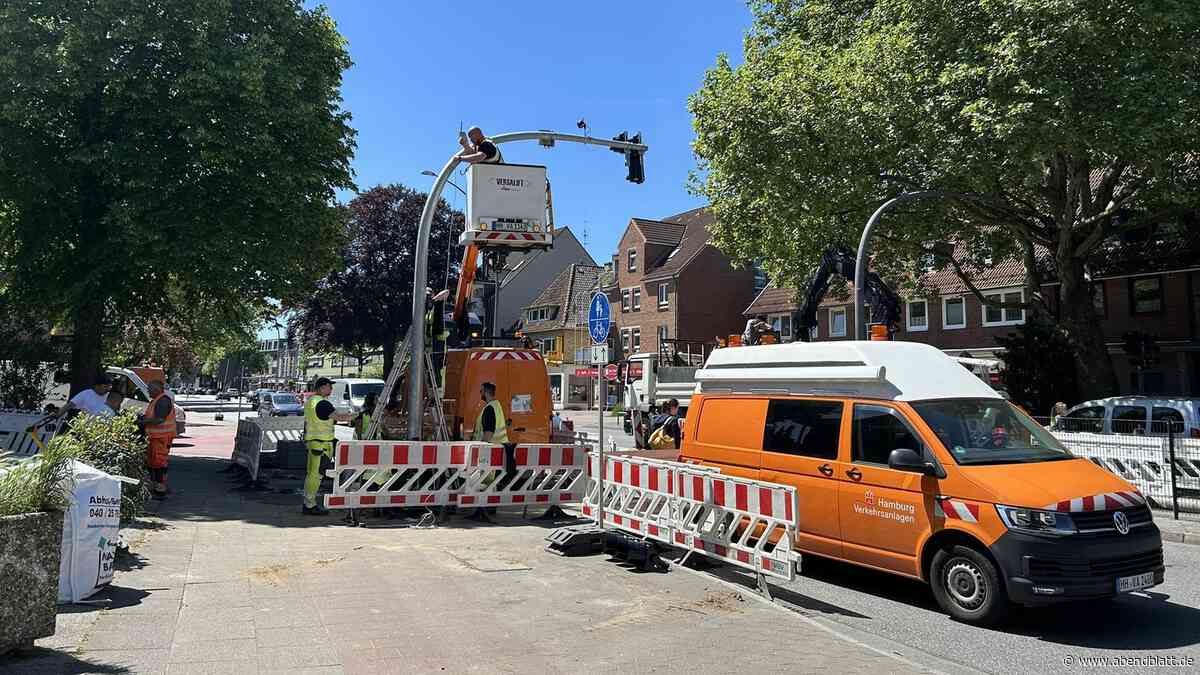 „Sprechende Ampeln“ und LEDs: Hamburg investiert Millionen in moderne Straßen