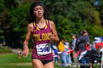 Young Colonie girls' cross country squad adds to program's Grout Invitational trophy collection
