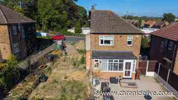 Woman's home 'unsellable' after neighbour demolishes his half of semi-detached house