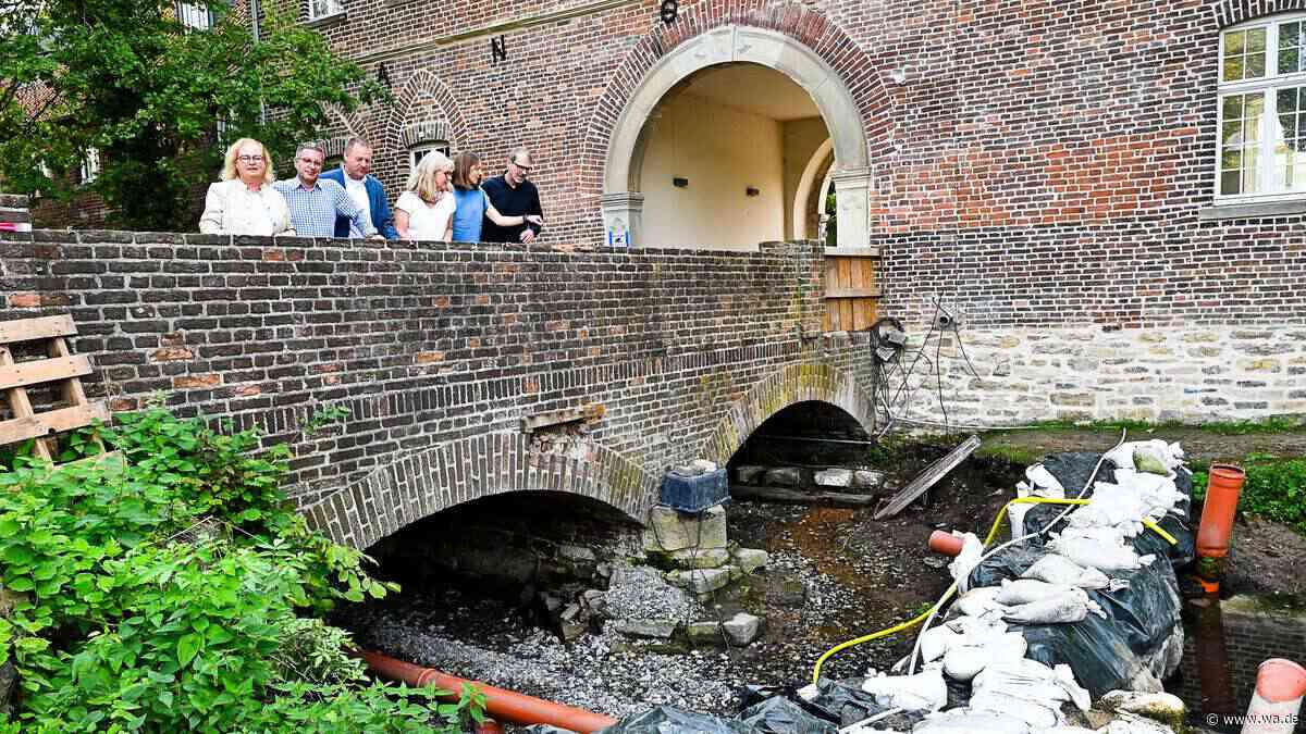 Neuer Zugang fürs Schloss Oberwerries: Warum die alte Brücke jetzt erneuert wird