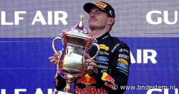 Wilhelmus laat even op zich wachten na lange droogte Max Verstappen: ‘Op deze zege moeten we heel trots zijn’
