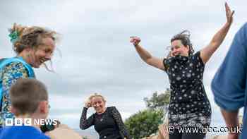 In pictures: Cardboard pier and food festival fun