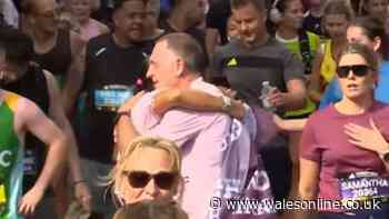 Emotional Wales rugby hero completes Cardiff Half Marathon after family tragedy