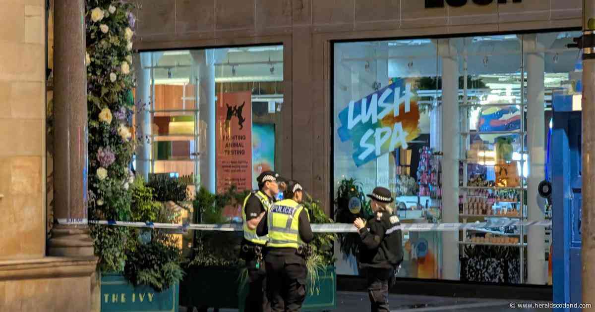 Two men in hospital after hit-and-run and serious assault in city centre