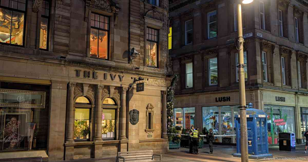 Man taken to hospital after serious assault in Royal Exchange Square
