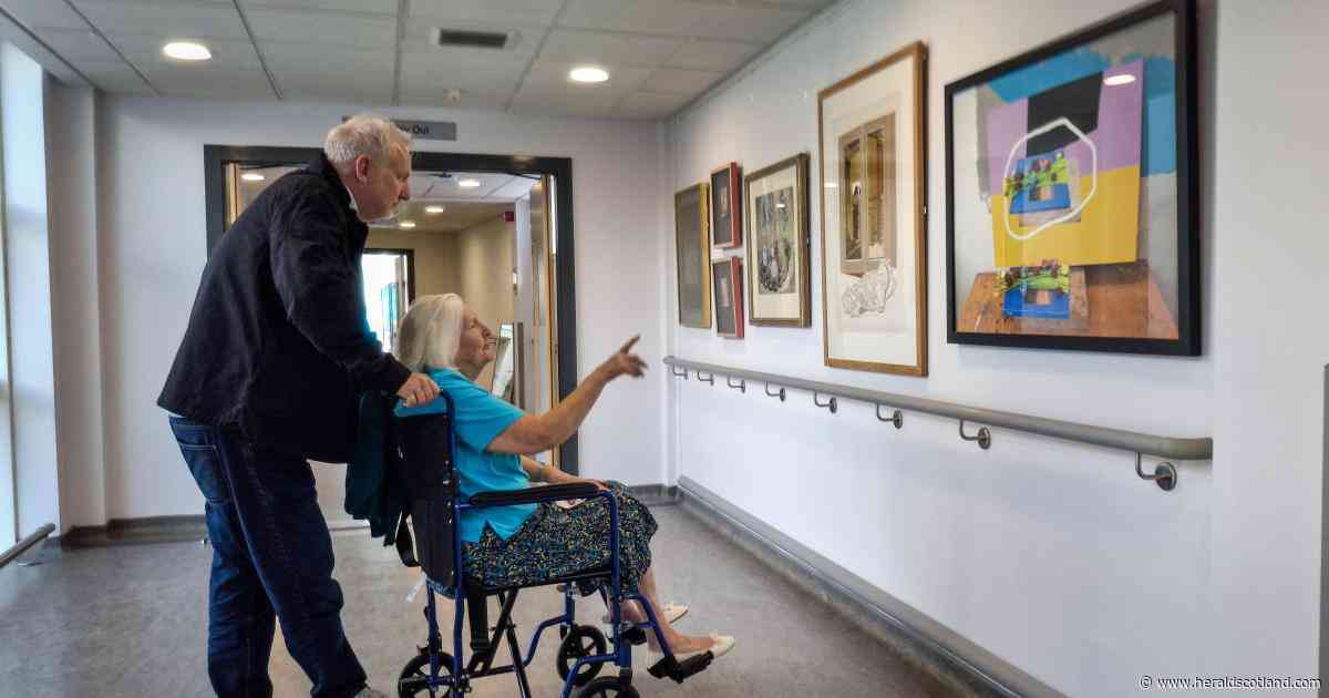 Major touring exhibitions bring acclaimed Scottish artworks to Glasgow NHS hospitals