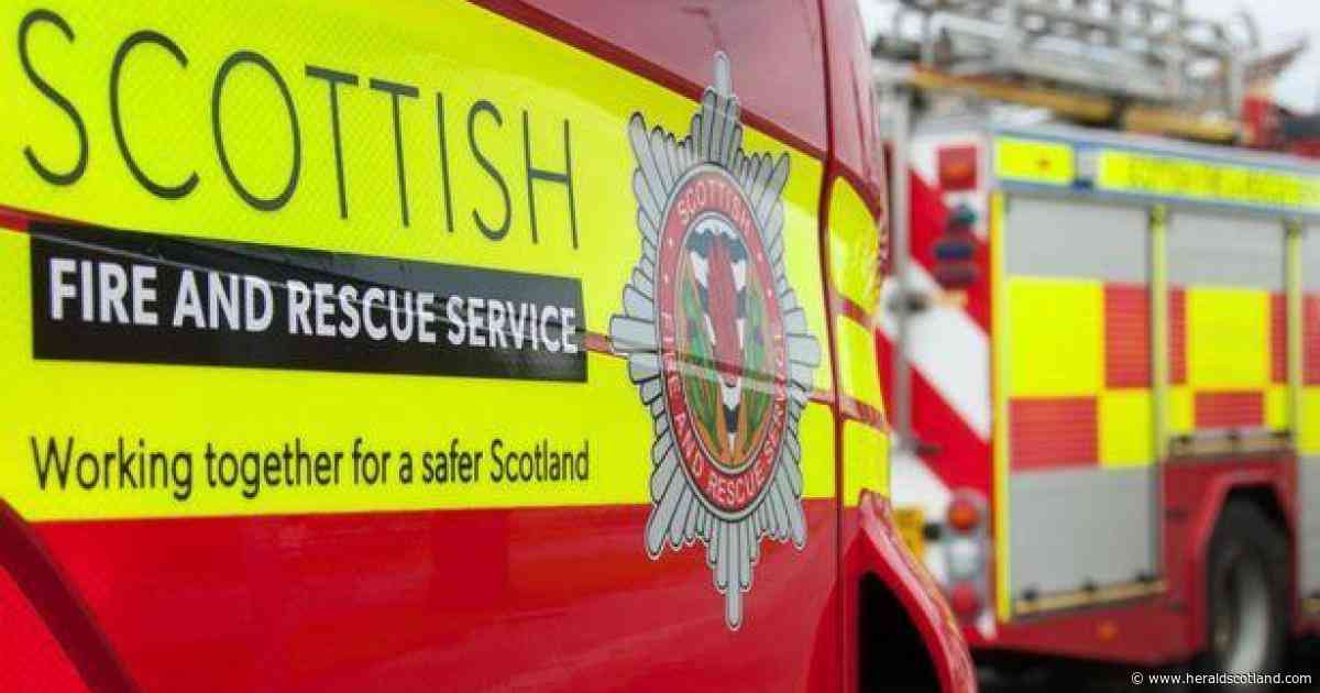 Firefighters tackle late-night blaze at sewage pumping station