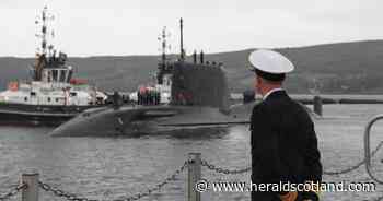 Royal Navy’s newest submarine HMS Agamemnon arrives at Clyde home port