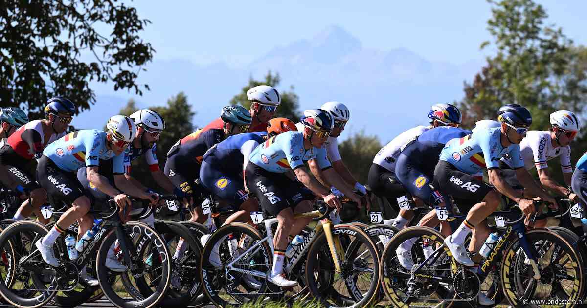 LIVE EK wielrennen | Domper voor Nederlandse ploeg: kopman Wout Poels verlaat koers na valpartij