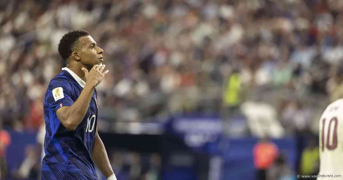 📷 Mbappé mist Frankrijk-België, maar komt met geniale knipoog