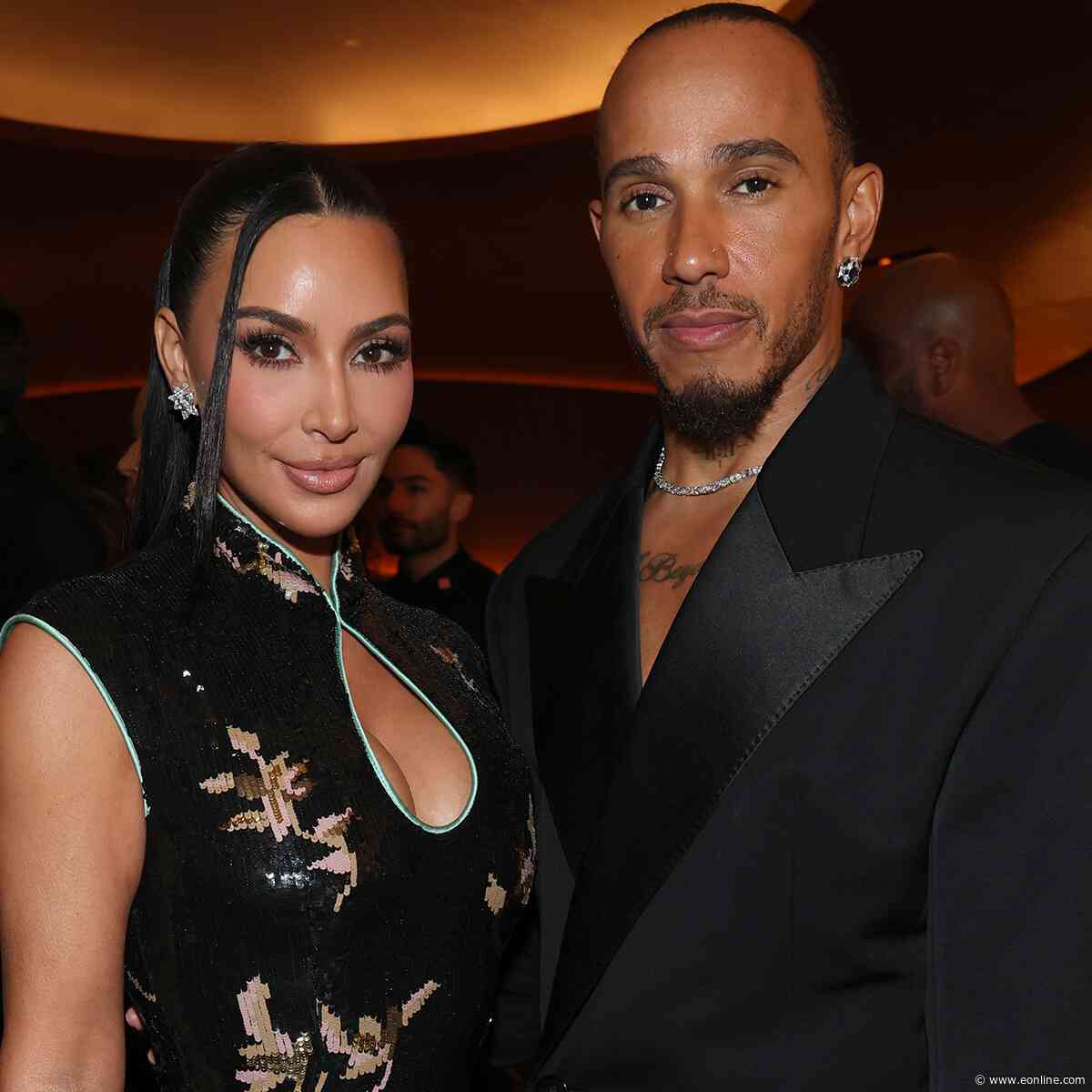 Kim Kardashian "Wasn't Ready to Open Up" Before Lewis Hamilton Romance