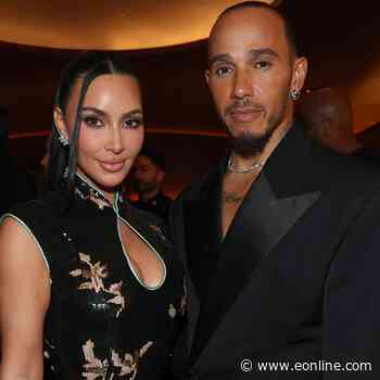 Kim Kardashian "Wasn't Ready to Open Up" Before Lewis Hamilton Romance