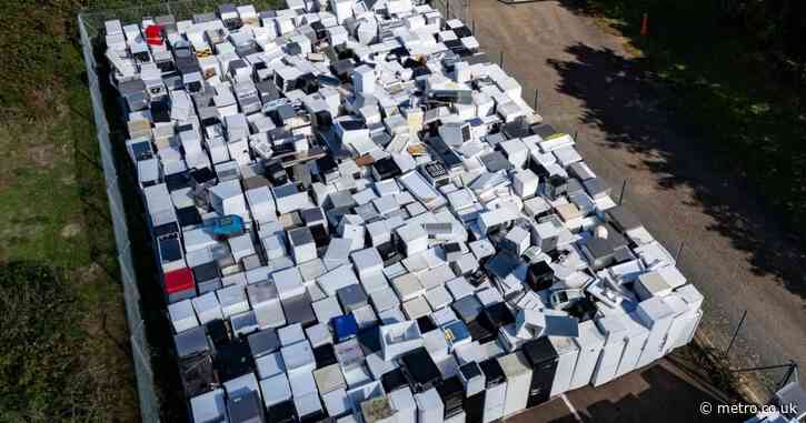 Mountains of broken fridges pile up after summer heatwave