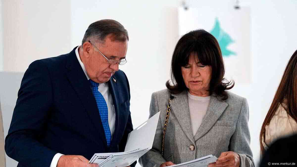 Bosnien-Wahl: Separatist Dodik darf nicht kandidieren – und bestimmt trotzdem alles