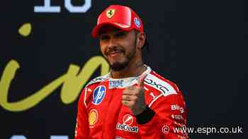 Hamilton jokes about failed slick tyres gamble