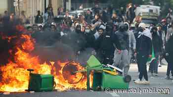 Riot-hit France closes up to 500 schools amid fears of fresh violence after students burned down their own classrooms and attacked teachers