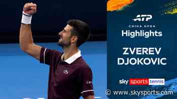 Djokovic defeats Zverev in incredible match to reach semis!