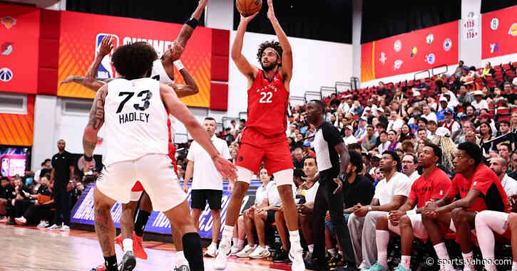 How did Raptors’ rookie Allen Graves go from football to basketball?