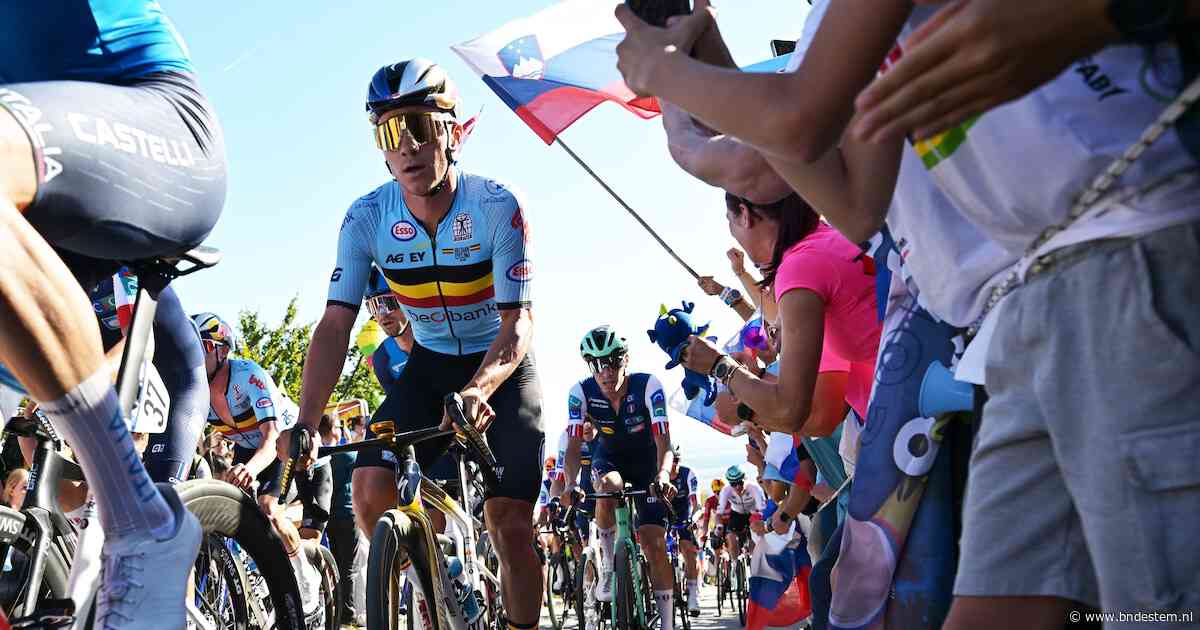 LIVE EK wielrennen | Topfavoriet Evenepoel keert na val snel terug vooraan, domper voor Nederland met opgave kopman Poels