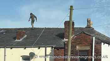 Suspected burglar, 29, arrested after Hindley rooftop standoff