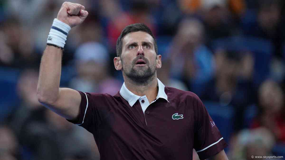 Djokovic creates more history with epic Zverev win at China Open