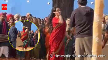 Shraddha's saree look from 'Eetha' sets goes viral, fans REACT