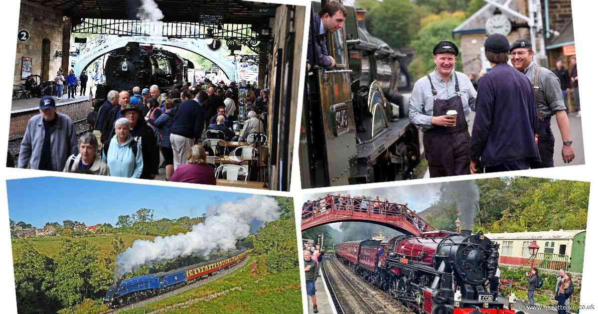 Wonderful pictures as North Yorkshire Moors Railway celebrates Annual Steam Gala