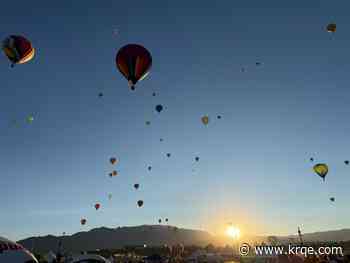 Photo Gallery: Sunrise provides perfect backdrop for Balloon Fiesta Day 2