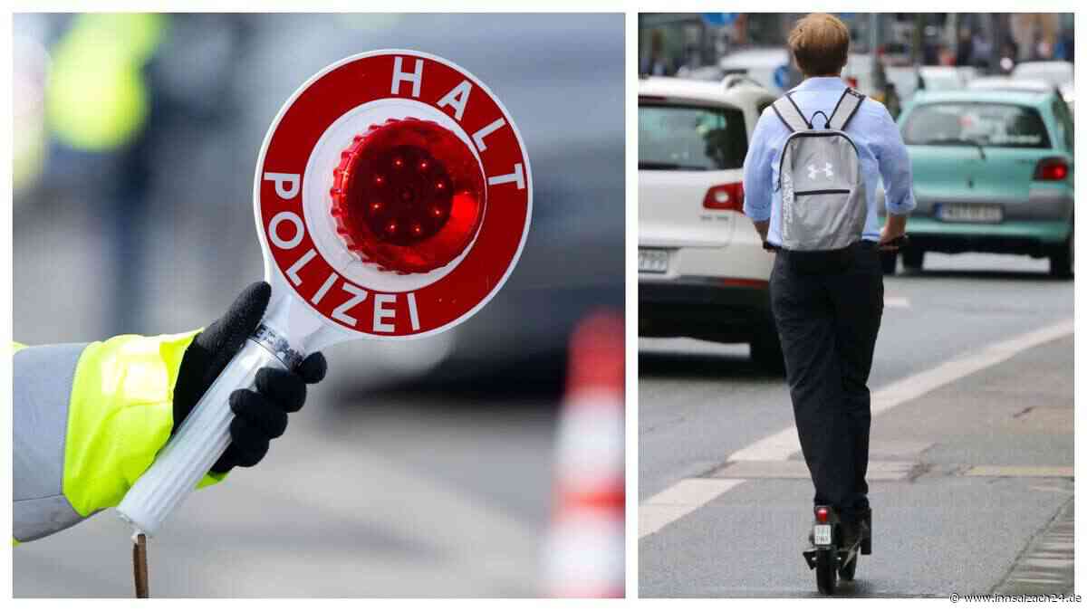 Kurze Fahrt mit dem E-Scooter durch Mühldorf wird eine richtig teure Angelegenheit