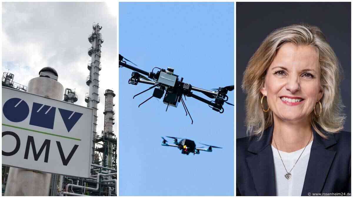 Drohnen-Verdacht über OMV Burghausen: Was tun bei Beobachtungen? Das rät Staatssekretärin Ludwig