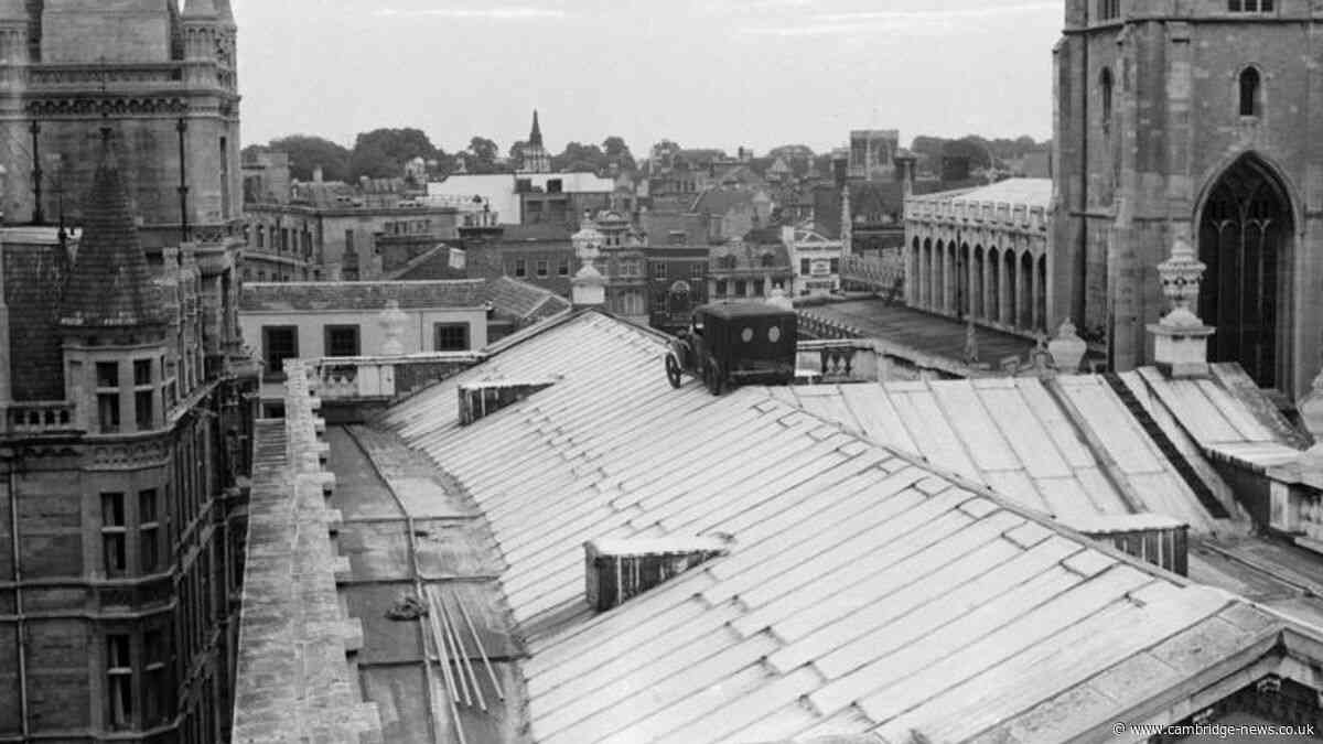 The carefully-planned prank which saw a car end up on a Cambridge rooftop