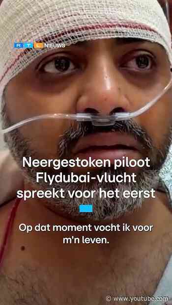 Neergestoken piloot Flydubai-vlucht spreekt voor het eerst | RTL Nieuws