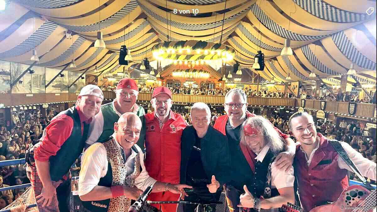Drei Stunden Schlaf: Wiesnband fuhr nachts zum ZDF und zurück