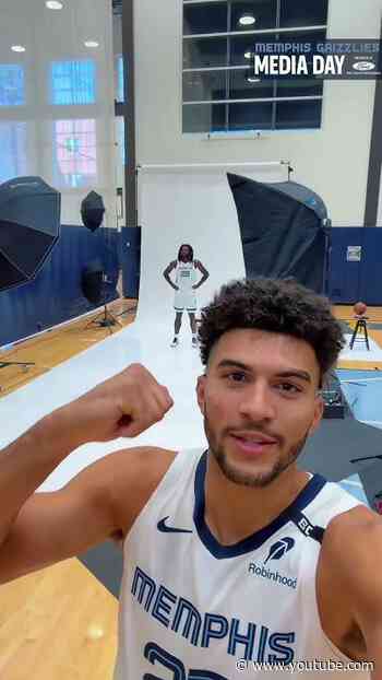 checking in from Grizzlies Media Day