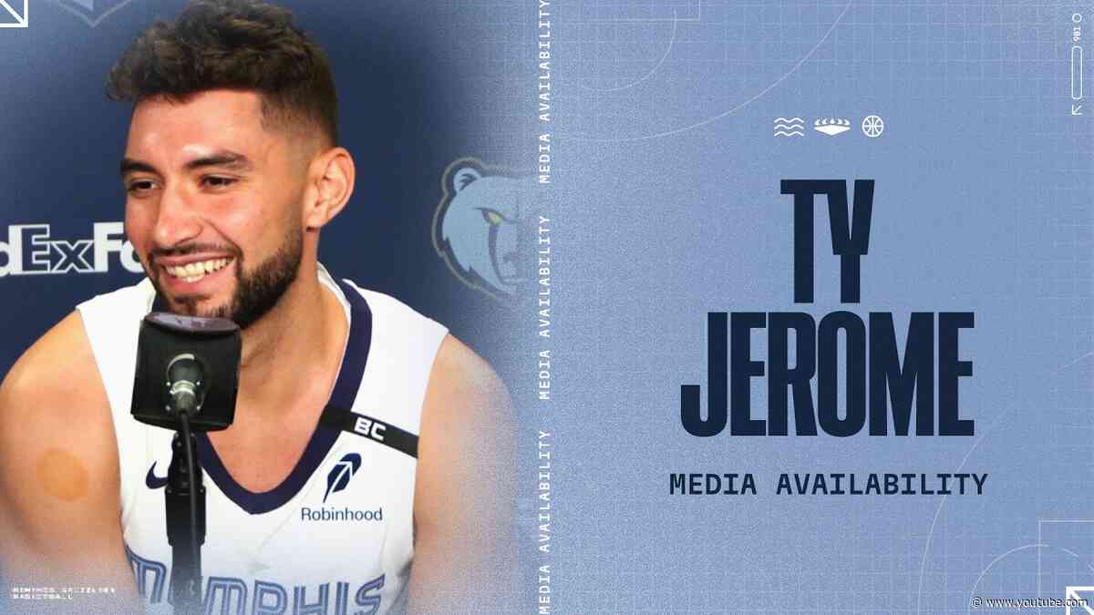 Ty Jerome | Memphis Grizzlies 2026 Media Day