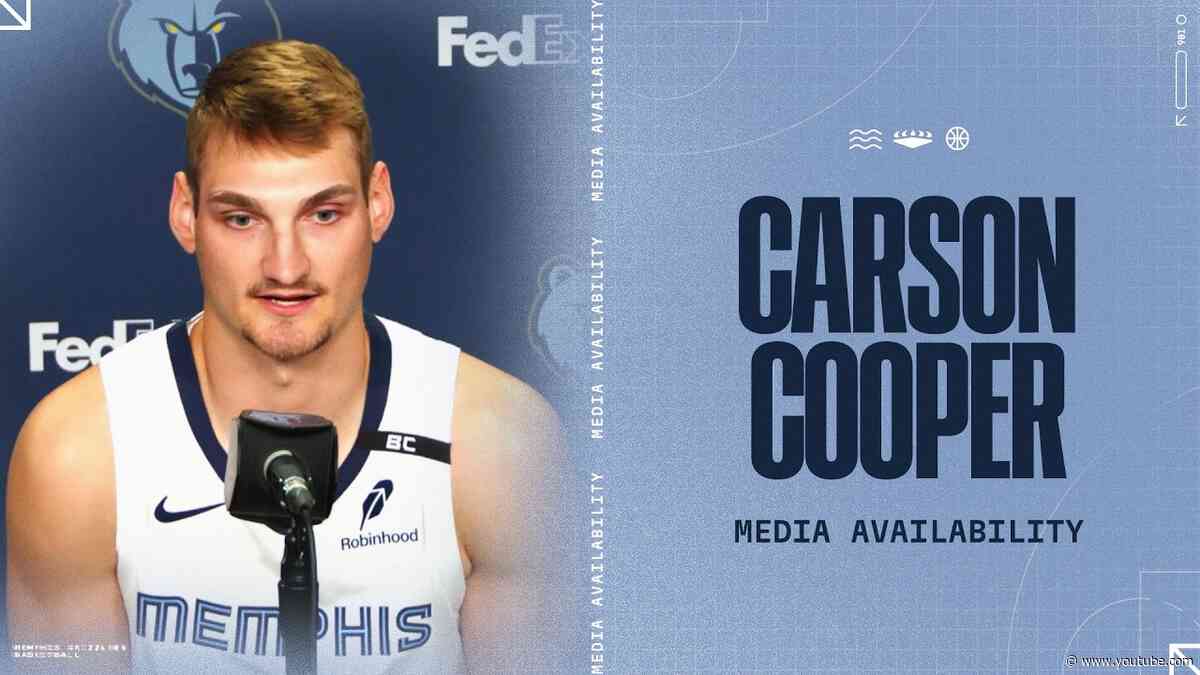 Carson Cooper | Memphis Grizzlies 2026 Media Day
